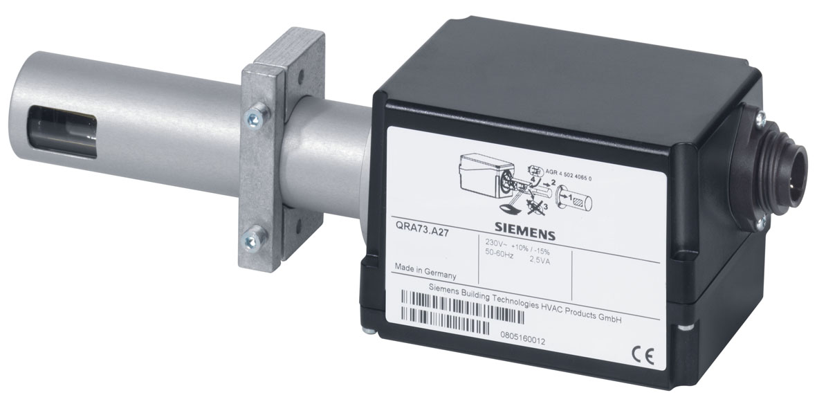 Siemens QRA53 / QRA55 / QRA71 / QRA75 Burner Flame Sensors & Detectors For Oil & Gas Industrial Burners