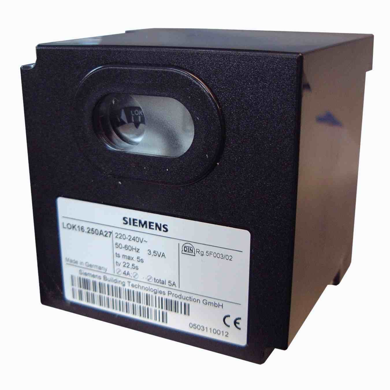 Siemens LOK16 Burner Controller For Oil Industrial Burners