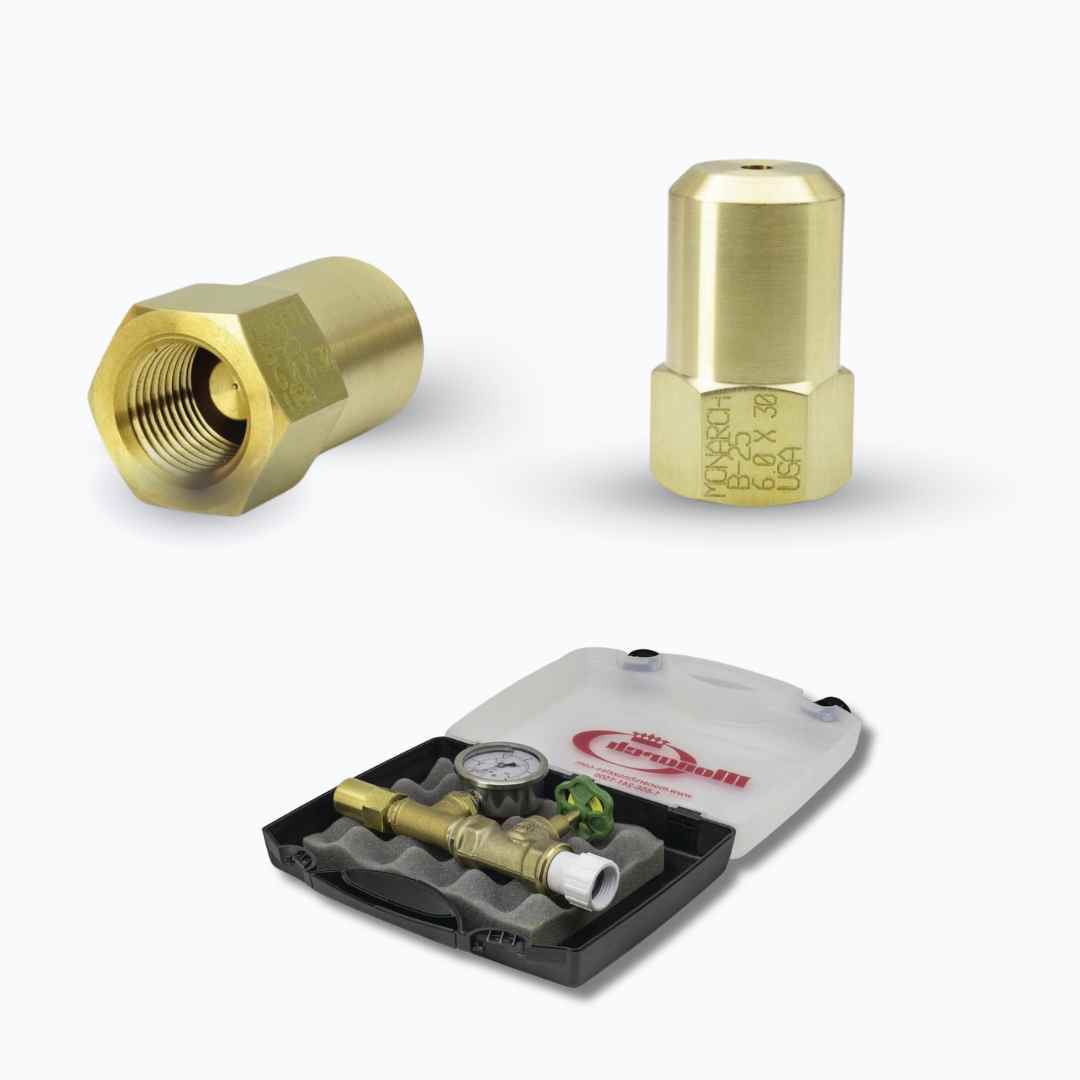 Monarch B-25 AAMA Water Test Kit Nozzle for Industrial Spray Applications