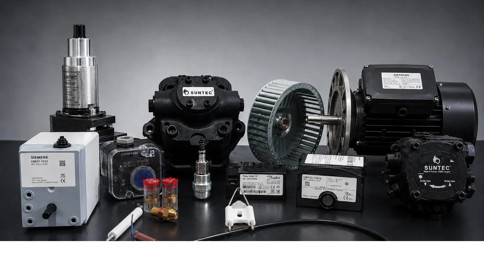 Industrial burner spare parts
